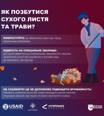 Палії листя псують населенню здоров&#039;я: які є альтернативи та куди поскаржитись в Дніпрі