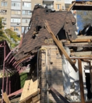 Внаслідок обстрілів Херсона поранена людина