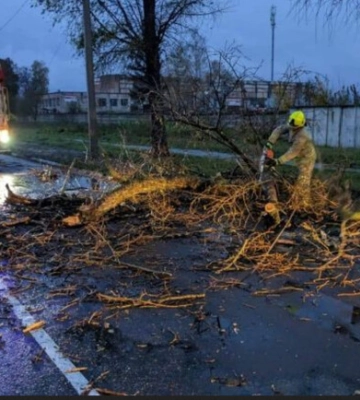 Через шквальний вітер у Києві вже двоє загиблих та 7 постраждалих