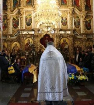 У Полтаві попрощались з полеглими на війні Олександром Фирсовим та Андрієм Зозулею