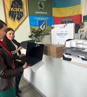 Суми отримали від «Трансперенсі Інтернешнл Україна» благодійну допомогу