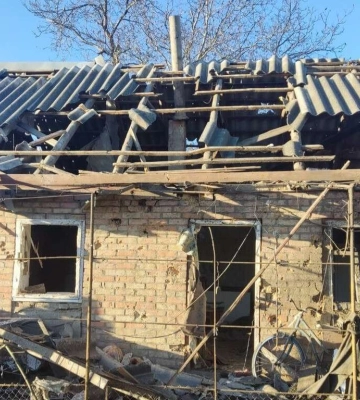 Війська РФ атакували Нікопольський район Дніпропетровщини: пошкоджені 13 приватних будинків