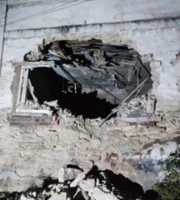 На Дніпропетровщині внаслідок нічних обстрілів пошкоджені шість будинків