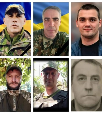 На Рівненщині схилили в скорботі голови над шістьма захисниками