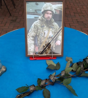 У Ямполі попрощалися із захисником України