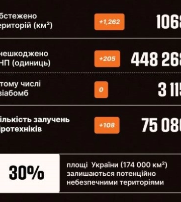 Спасатели обезвредили 205 взрывоопасных предметов за сутки — ГСЧС