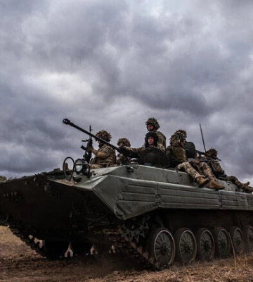 Карта бойових дій в Україні 29 жовтня