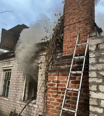 У Кривому Розі горів приватний будинок