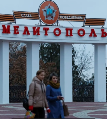 Жители Мелитополя пытаются достучаться до совести оккупационных властей
