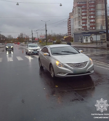 У Сумах на переході збили 8-річну дитину