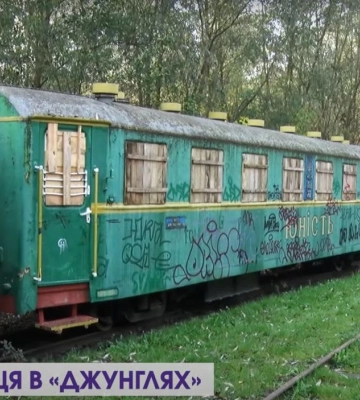 Потяг іржавіє, вокзал руйнується: коли відновлять Луцьку дитячу залізницю