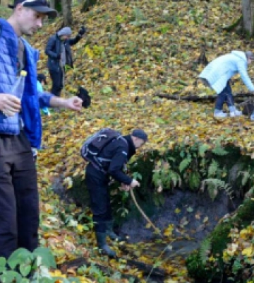 На Золочівщині географи-аматори досліджували витоки річки Луг (ФОТО)