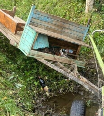 ДТП на Львівщині: через п’яного водія травмувався пасажир мотоблоку