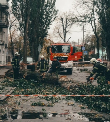 У Києві 28 жовтня зафіксували рекордної швидкості вітер