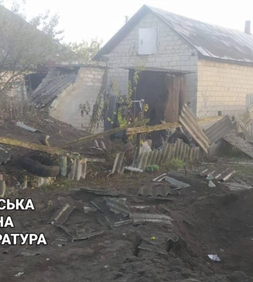 У Куп&#039;янську через обстріл сталася масштабна пожежа 