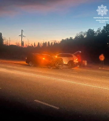 Біля Кропивницького зіштовхнулися Skoda та Volkswagen (ФОТО)