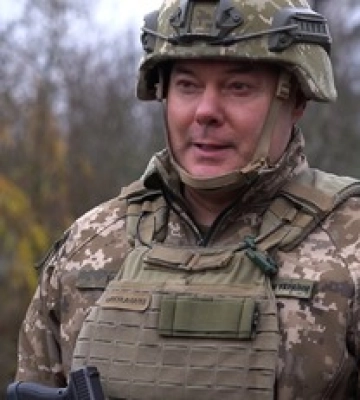Наєв назвав чисельність білоруських військ на кордоні з Україною