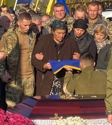 На Волині попрощалися з 32-річним бойовим командиром Юрієм Гимзою