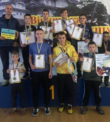Глухівські ушуїсти здобули медалі на чемпіонаті України