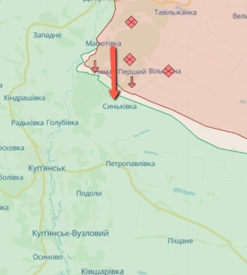 Военные РФ продолжили штурмы вблизи Синьковки на Харьковщине — Генштаб