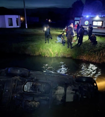 ДТП на Волині: автівка злетіла у ставок