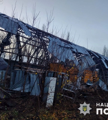 Через російські обстріли на Донеччині руйнувань зазнали 40 цивільних об’єктів