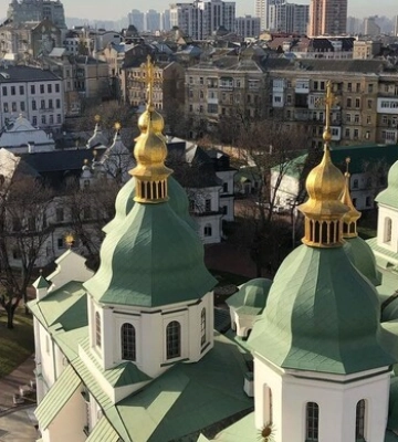 В &quot;Софии Киевской&quot; запланировали отреставрировать и позолотить купола почти за 80 млн гривен. Общественность возмущена