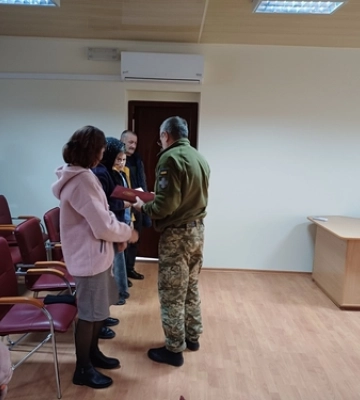 У Луцькому районі родині загиблого Героя Олександра Стефановського вручили його орден 