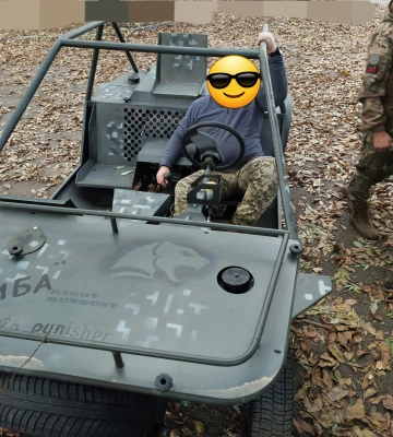 На передову відправили багі, який змайстрували за кошти родини полеглого черкащанина