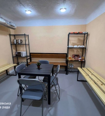 У Дніпрі відкрили нове укриття на 150 квадратних метрів у співпраці  міської влади з ПРООН