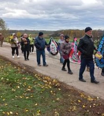 На Полтавщині попрощалися із воїном, який захищав Україну протягом року