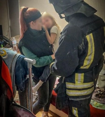 В Одесі працівники ДСНС врятували дитину