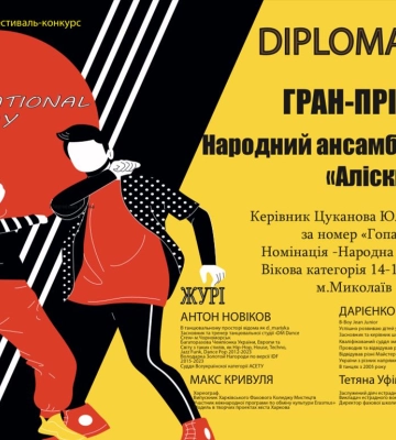 Український гопак у тренді: миколаївський ансамбль «Аліски» здобув Гран-прі міжнародного конкурсу