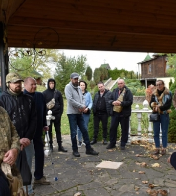 На Волині військовим влаштували екскурсію в Жидичинський монастир 