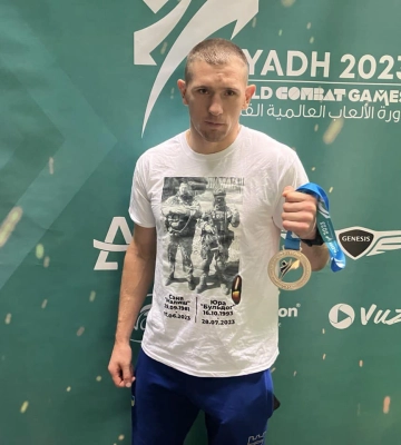 Боєць із Ковеля здобув срібну медаль на Всесвітніх іграх єдиноборств