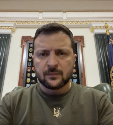 Звернення Володимира Зеленського наприкінці 616-го дня війни