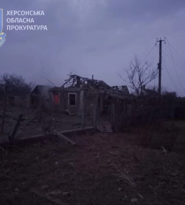 Понад 40 «прильотів» зафіксували в селі на Херсонщині, є жертва