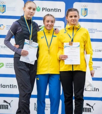Спортсменка з Кіровоградщини стала чемпіонкою України з легкоатлетичного кросу