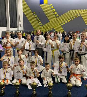 Криворіжці посіли призові місця на Чемпіонаті України з кіокушин карате