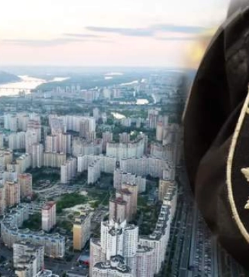 В Киеве с многоэтажки упал человек