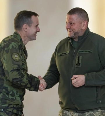 Начальник Генерального штабу Чехії зустрівся із генералом Залужним у Києві