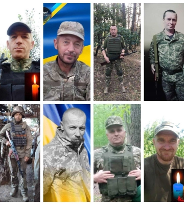 Дев&#039;ять захисників з Рівненщини доєдналися до Небесного війська