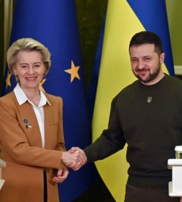Глава Єврокомісії прибула до Києва