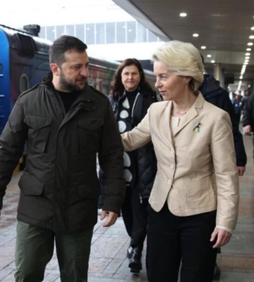 В Киев прибыла Президент Европейской комиссии Урсула фон дер Ляен, – нардеп
