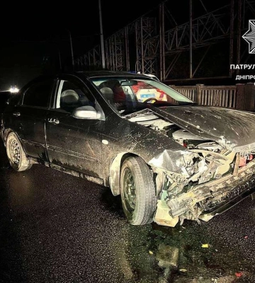 В Днепре обнаружили двух пьяных виновников ДТП
