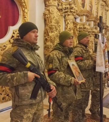 У Полтаві простилися з військовим Констянтином Силантьєвим, який поліг на Донеччині під час артилерійського обстрілу
