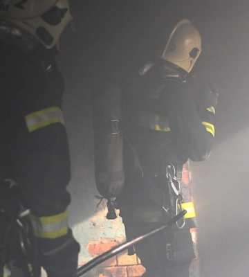 У Сумах вогнеборці оперативно ліквідували загоряння в підвалі