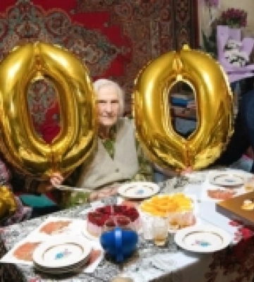Мешканка Ужгорода відзначила 100-літній ювілей
