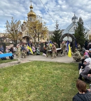 У Нововолинську попрощалися з Героєм Валерієм Зенченком 