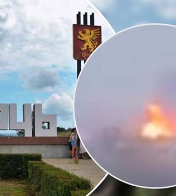 Приліт по суднобудівному заводу в Керчі: зафіксували кадри прильоту і його наслідків